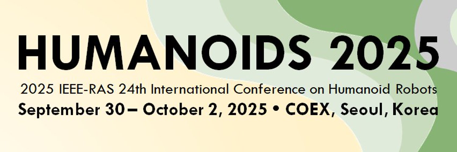 IEEE-RAS Int. Conf. on Humanoid Robots (HUMANOIDS) banner