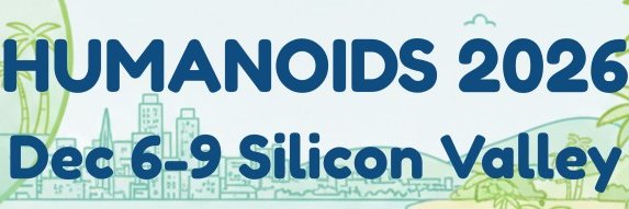 IEEE-RAS Int. Conf. on Humanoid Robots (HUMANOIDS) banner
