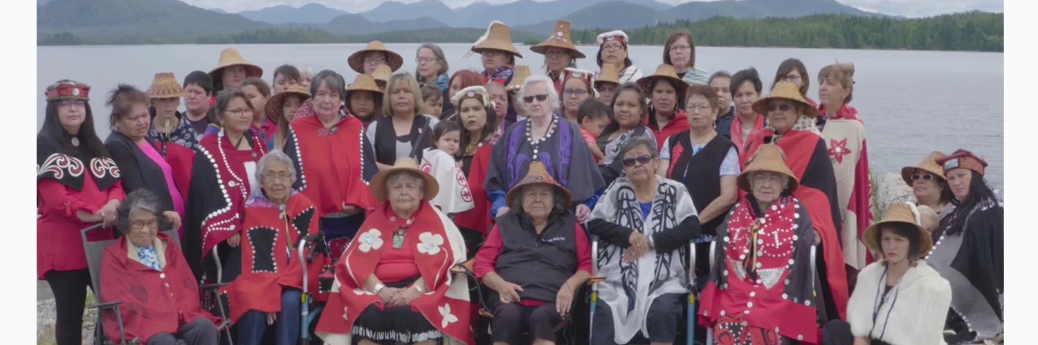 K̓áwáziɫ  Marilyn Slett banner