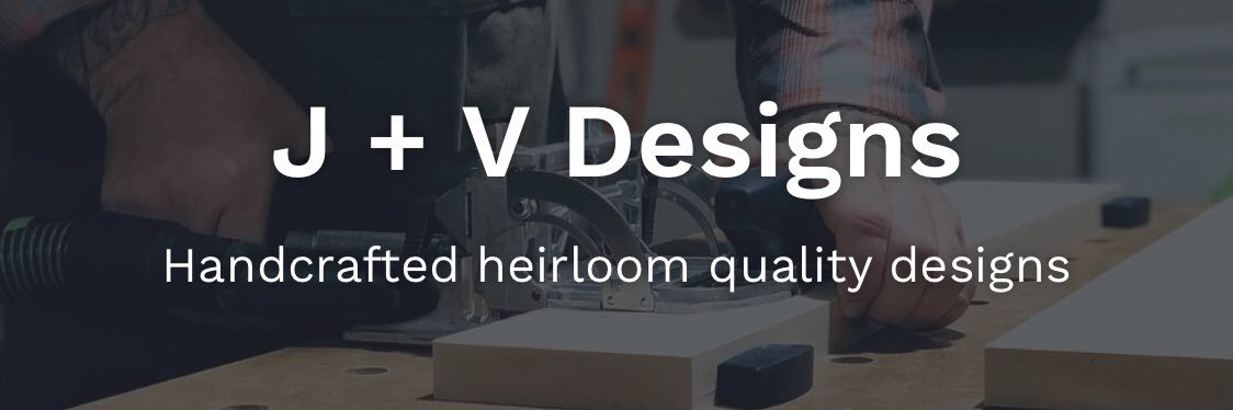 J+V Custom Designs banner