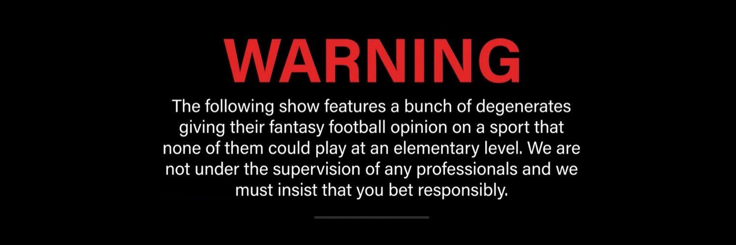 Fantasy Football Degenerates banner