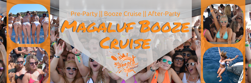 Magaluf Booze Cruise banner