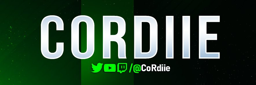 CoRdiie's profile banner image
