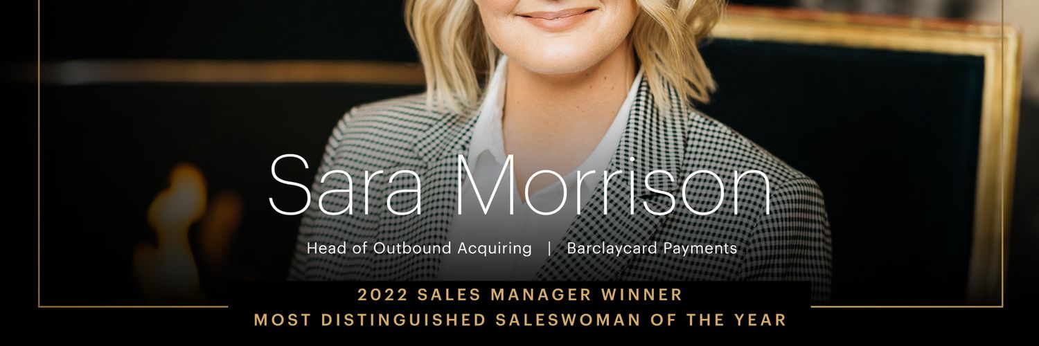 Women In Sales Award banner