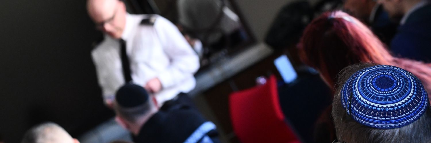 Jewish Police Association banner