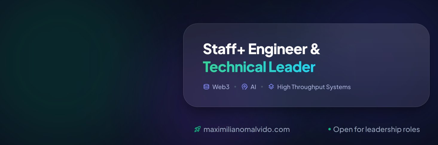 Maximiliano Malvido banner