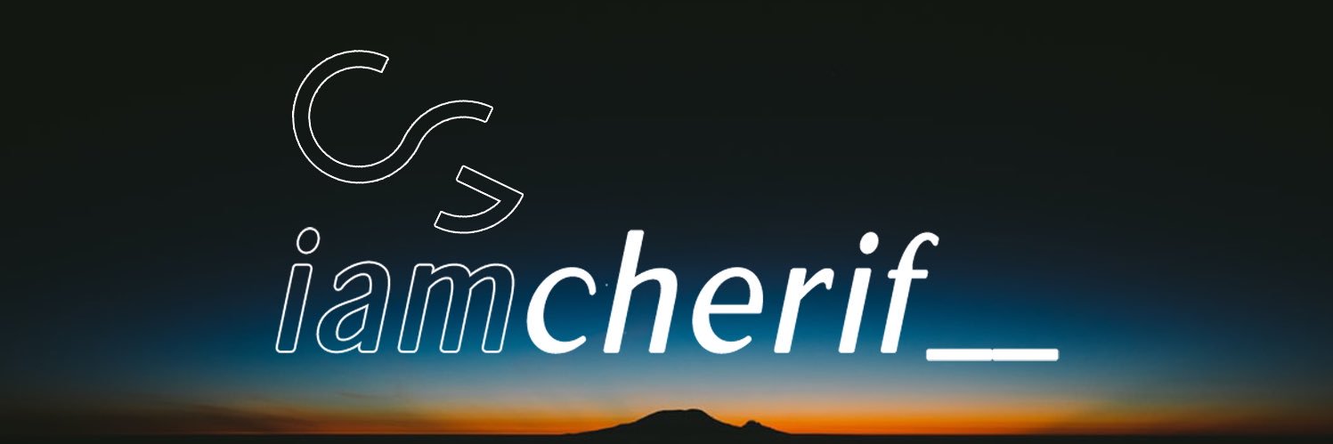 IAMCHERIF__ 🖖 banner