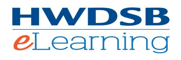 HWDSB_eLearning Profile Banner