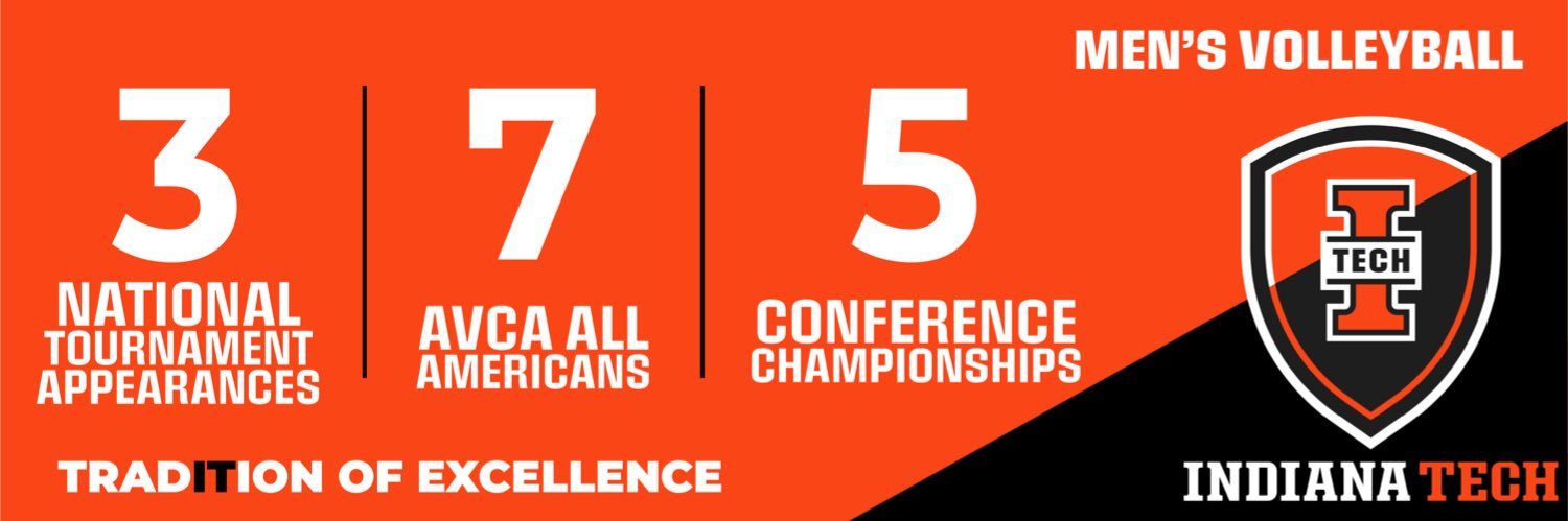 Indiana Tech Men's Volleyball banner