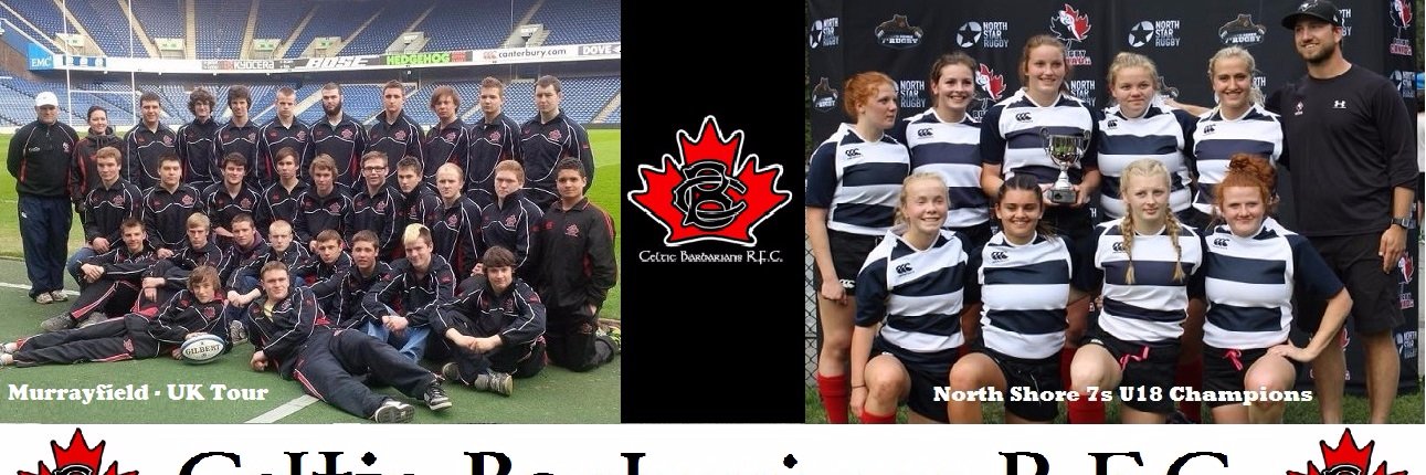 Celtic Barbarians RFC banner