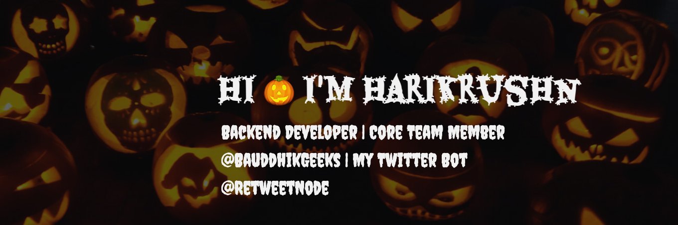 Harikrushn9's profile banner image