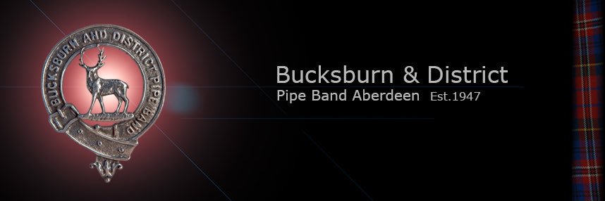 Bucksburn & District Pipe Band banner