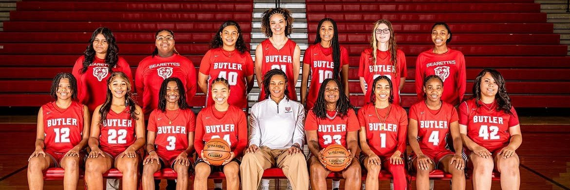 Butler Bearettes Basketball banner