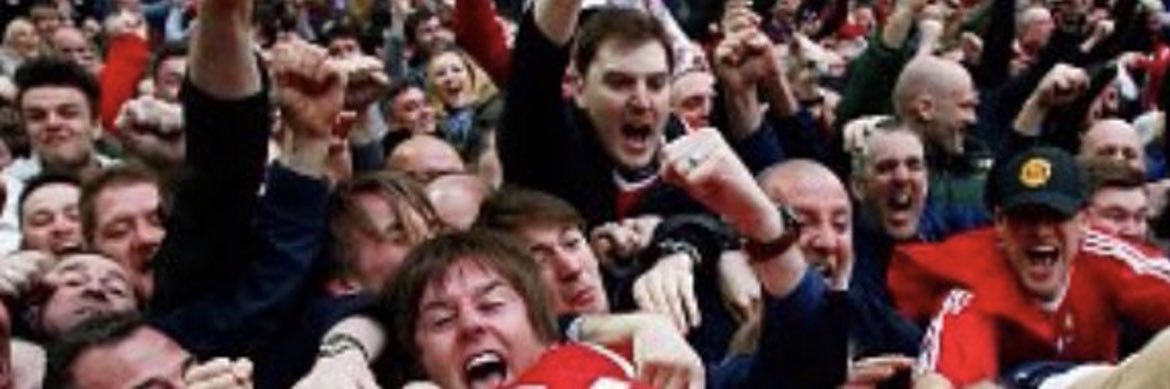 MUST ISLO for Manchester United match going fans's banner