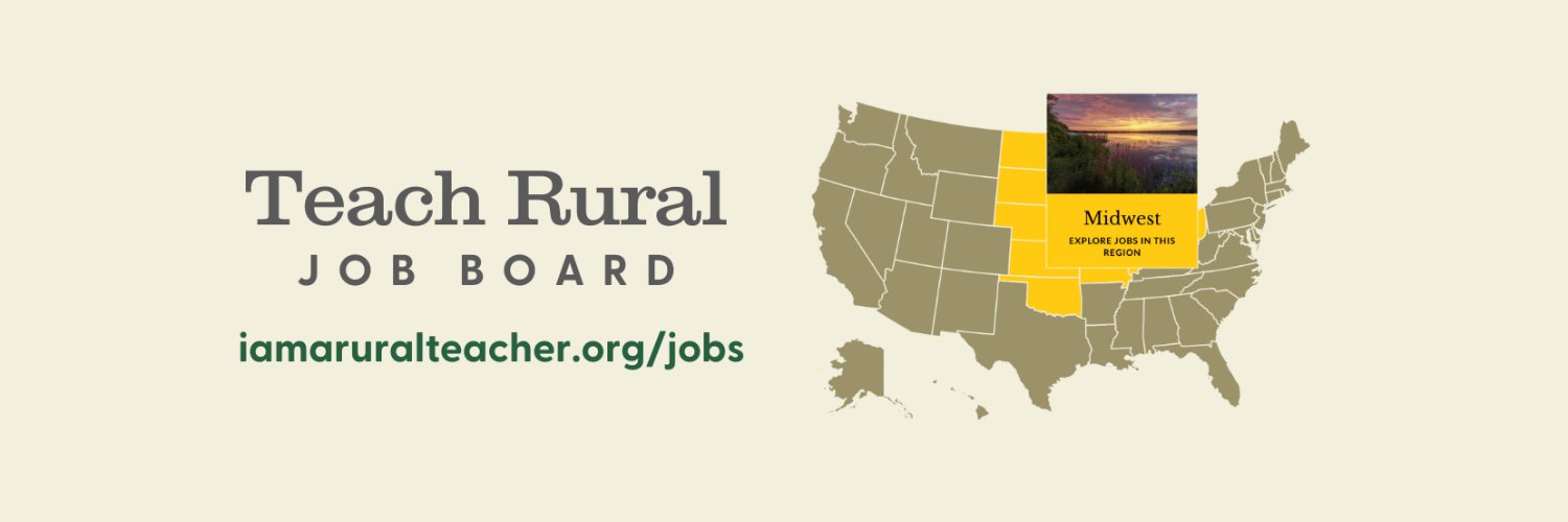I Am a Rural Teacher banner