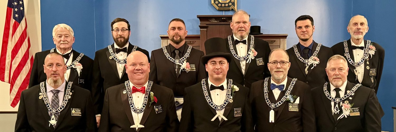 East Palestine Masonic Lodge 417 banner