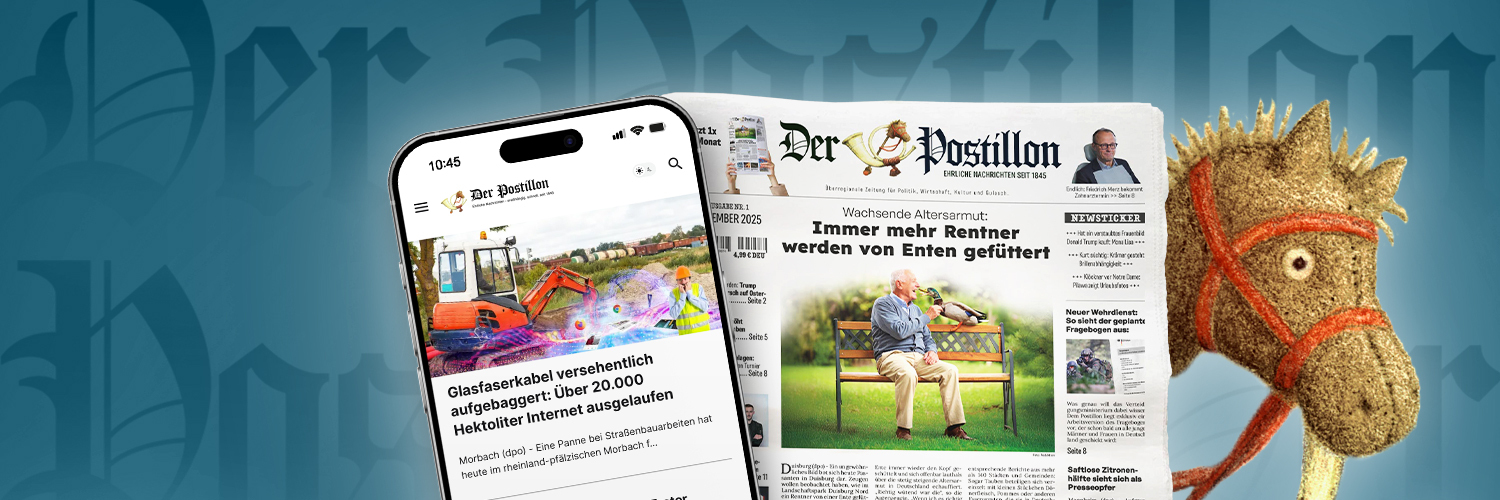 Der Postillon 📯 banner