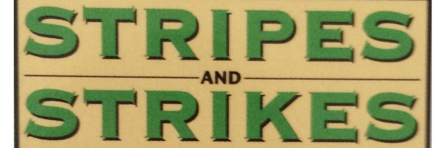 Stripes & Strikes banner