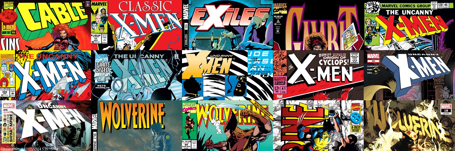 Classic X-Men's banner