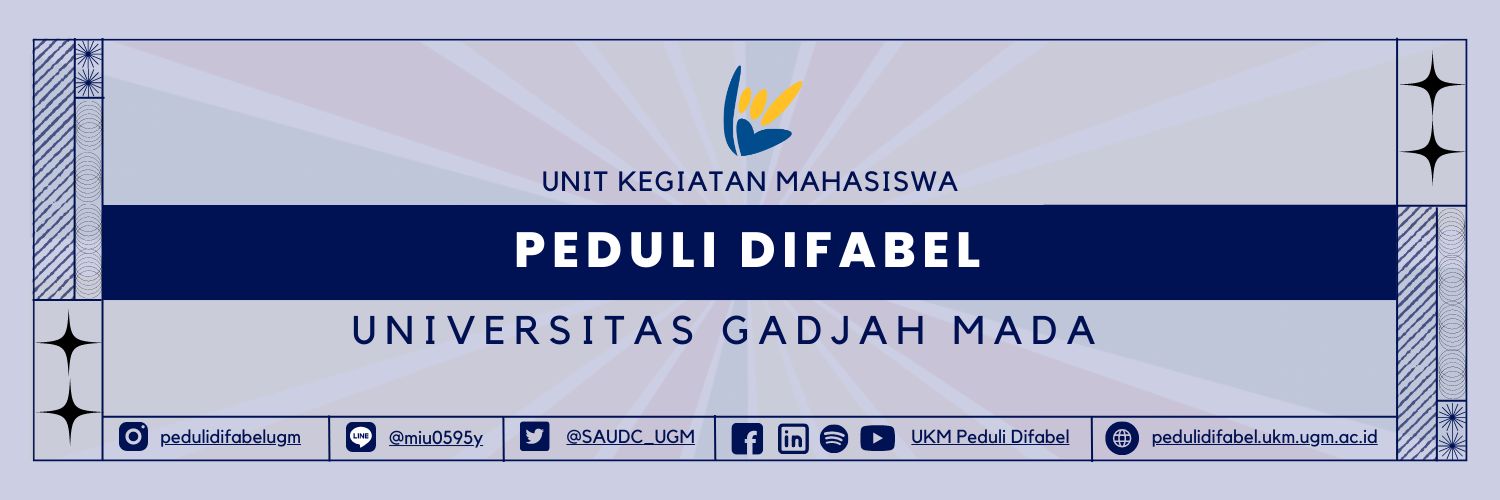 Peduli Difabel UGM banner