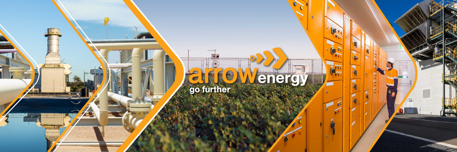 Arrow Energy banner