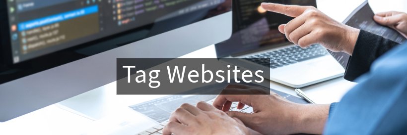 TAG Websites banner
