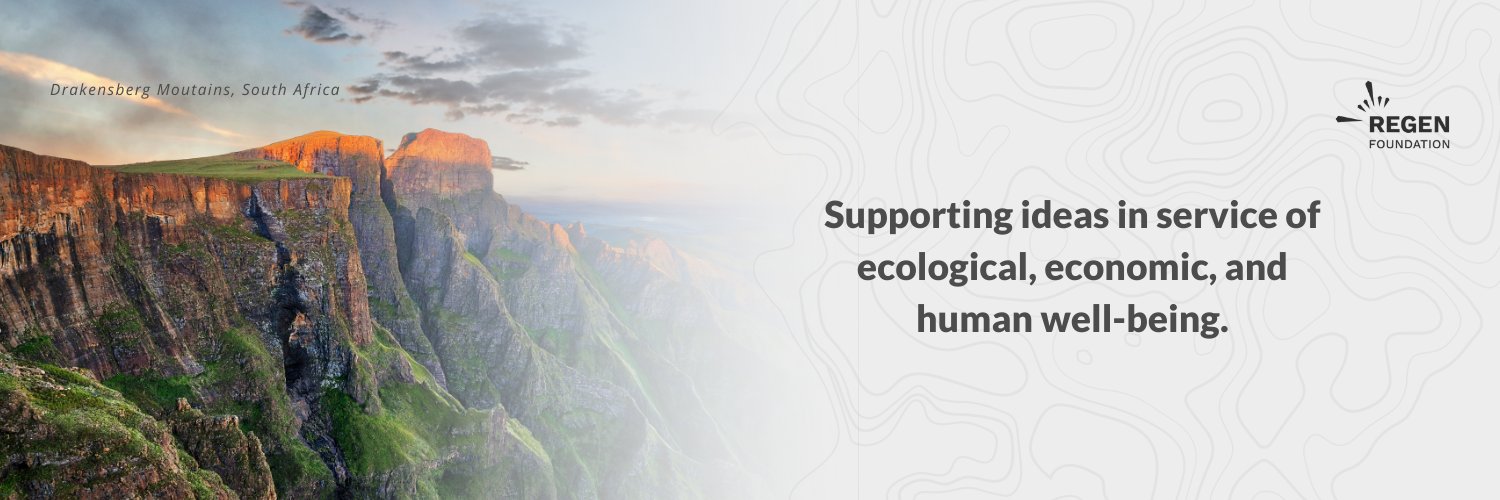 Regen Foundation's banner
