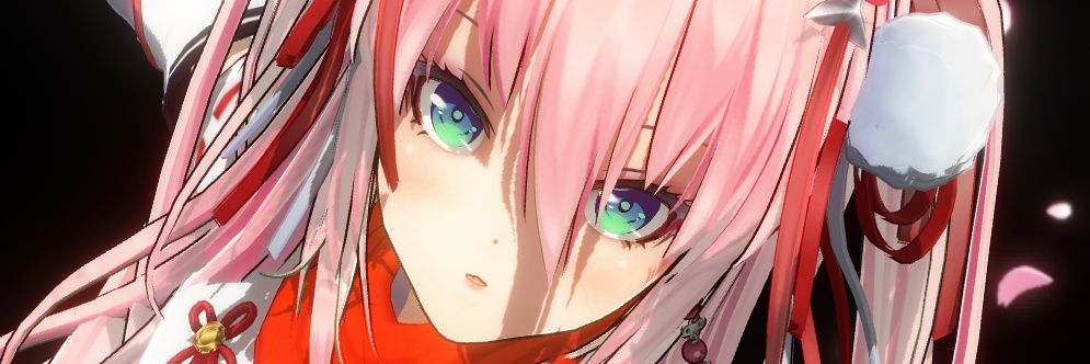 伽羅メルク(きゃら めるく)白背景卿(狂) banner