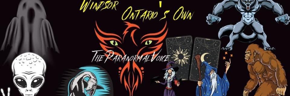 The Paranormal Voice banner