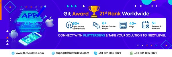 TheFlutterDevs Profile Banner