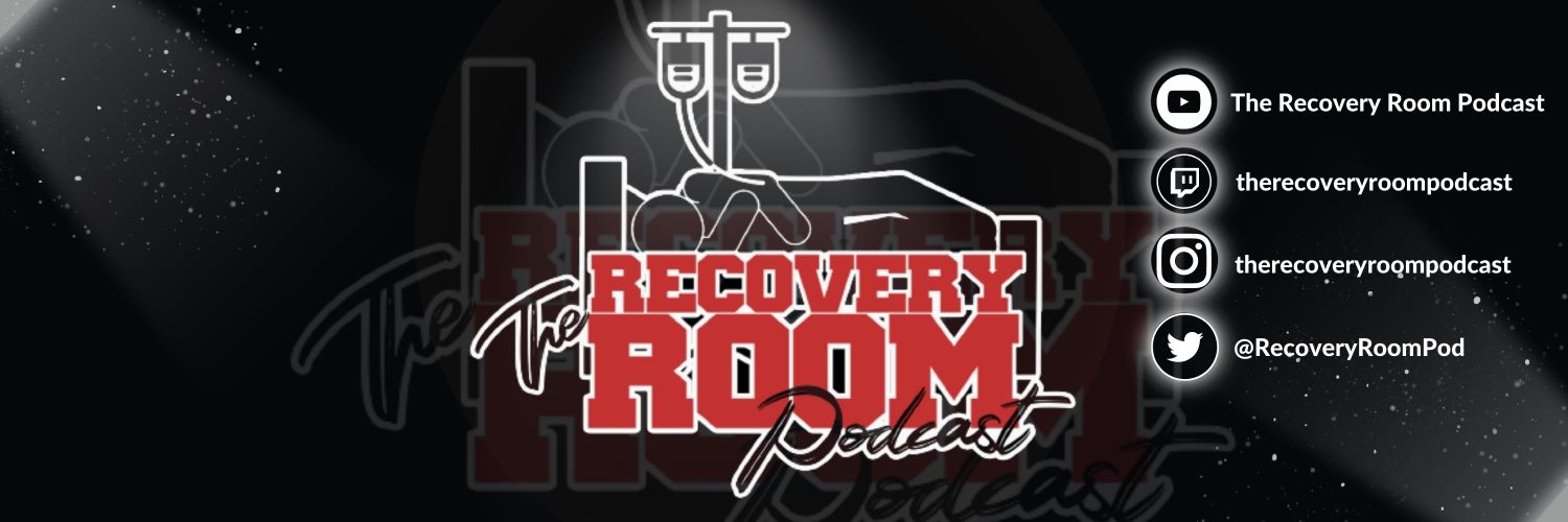 The Recovery Room Podcast banner