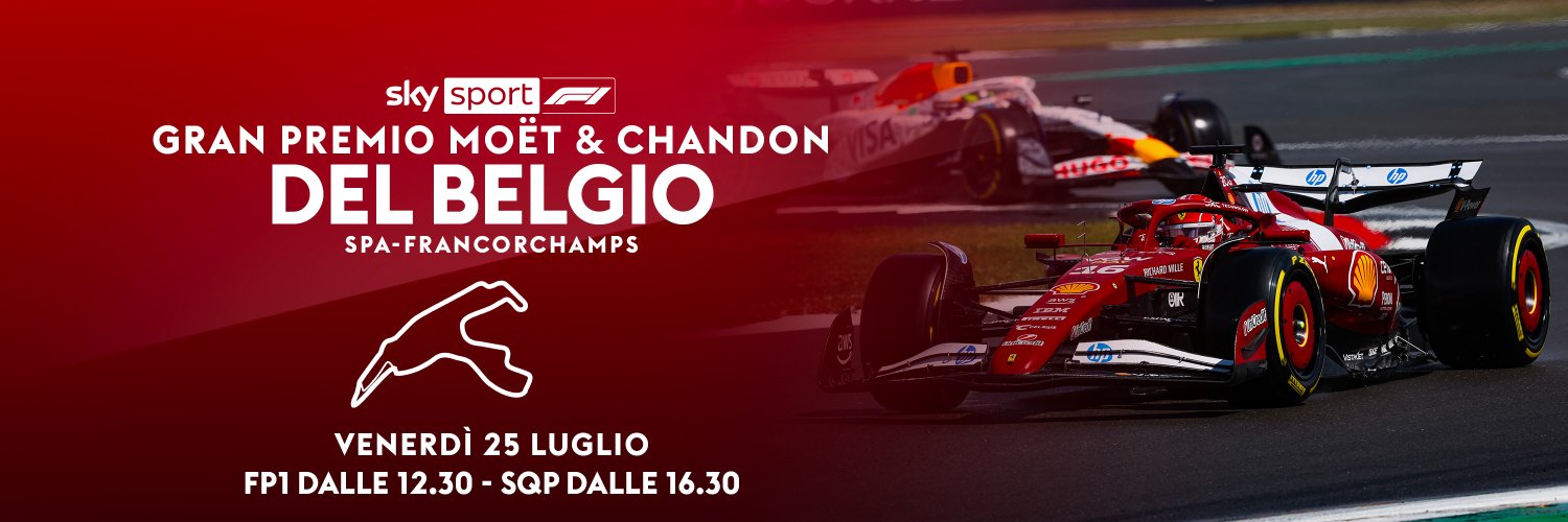 Sky Sport F1's banner