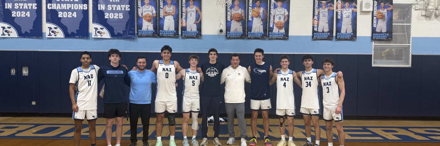 Nazareth Boys Basketball banner