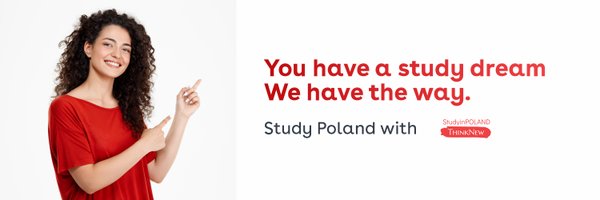 Study in POLAND ThinkNew Profile Banner