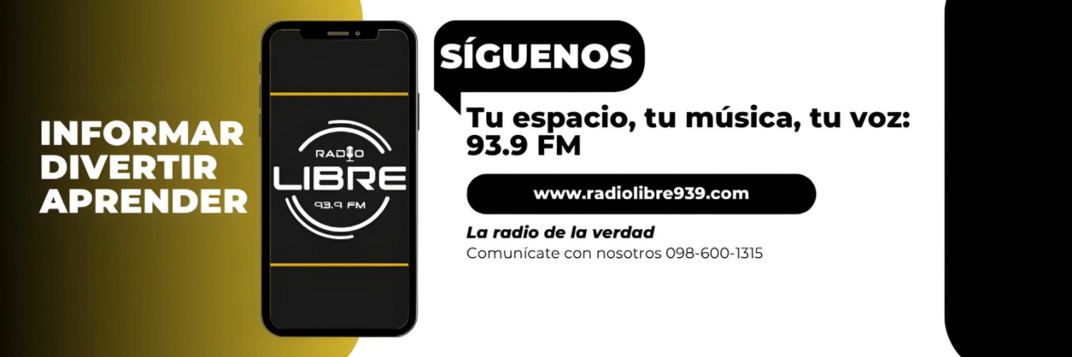 Radio Libre 93.9 FM banner