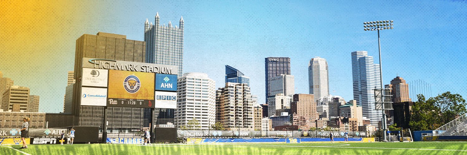 Pitt Lacrosse's banner