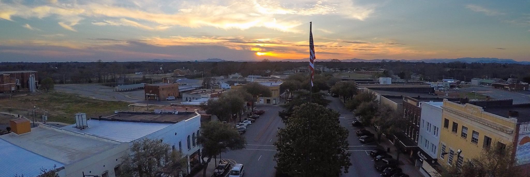 Town of Forest City banner