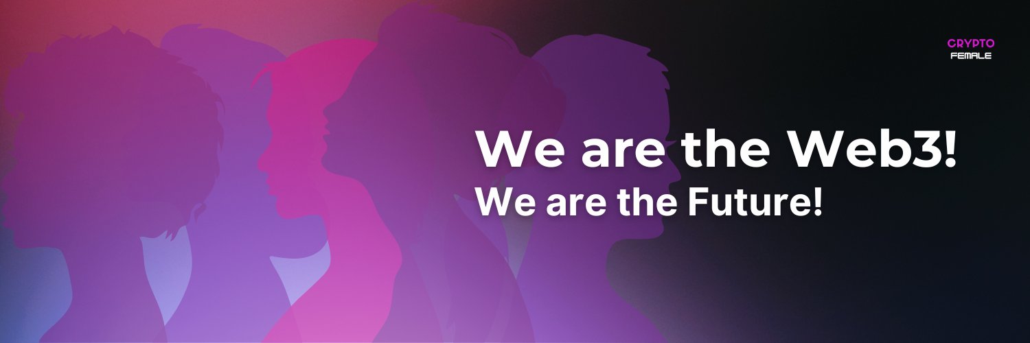 CryptoFemale☂️ banner