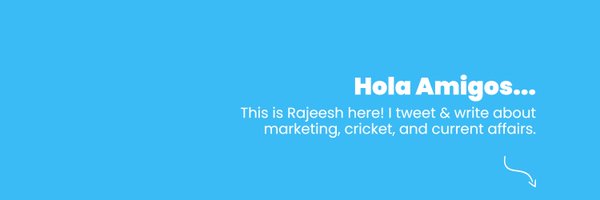Rajeesh Nair 🇮🇳 Profile Banner