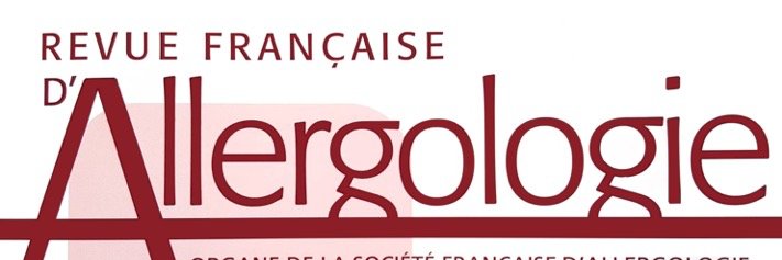 Revue Française d'Allergologie banner