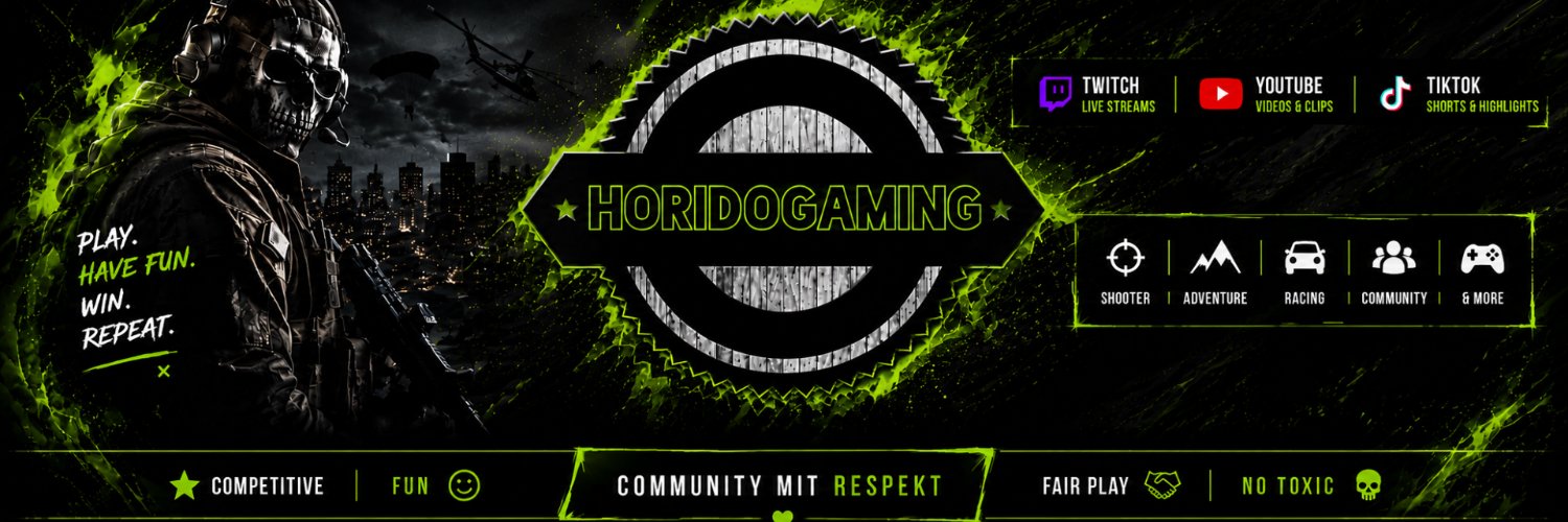 HoridoGaming's profile banner image