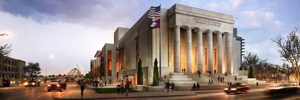 Robinson Center banner