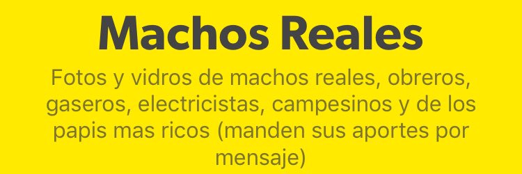 MACHOS REALES banner