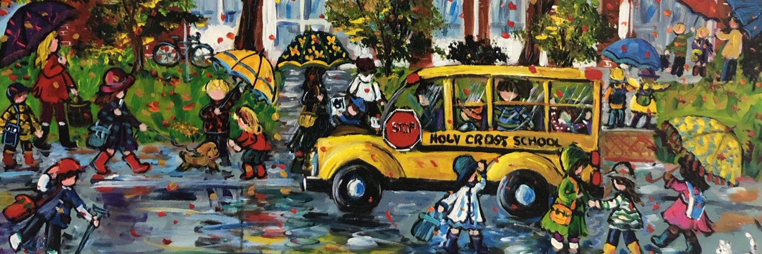 Holy Cross School banner