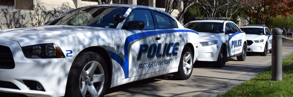 Butler University Police Department banner