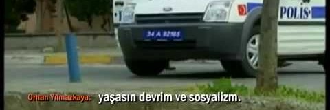 çaresiz ve suskun bir golgotha yolcusu banner