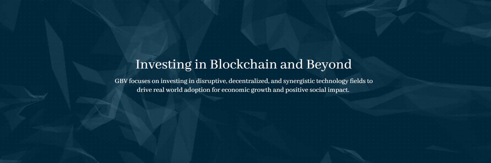 global blockchain ventures banner