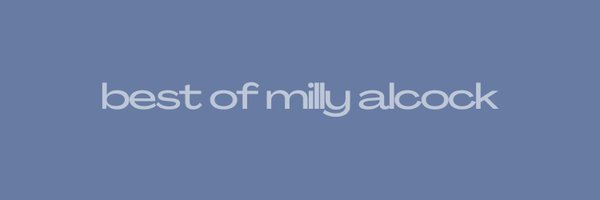 millysource Profile Banner