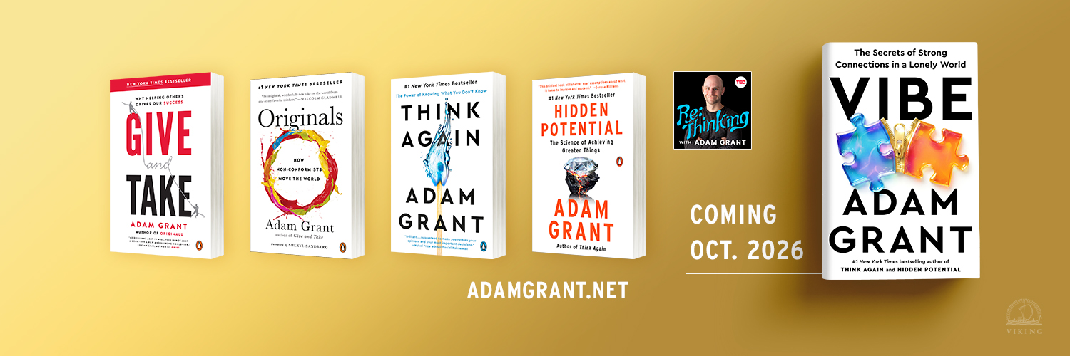 Adam Grant banner
