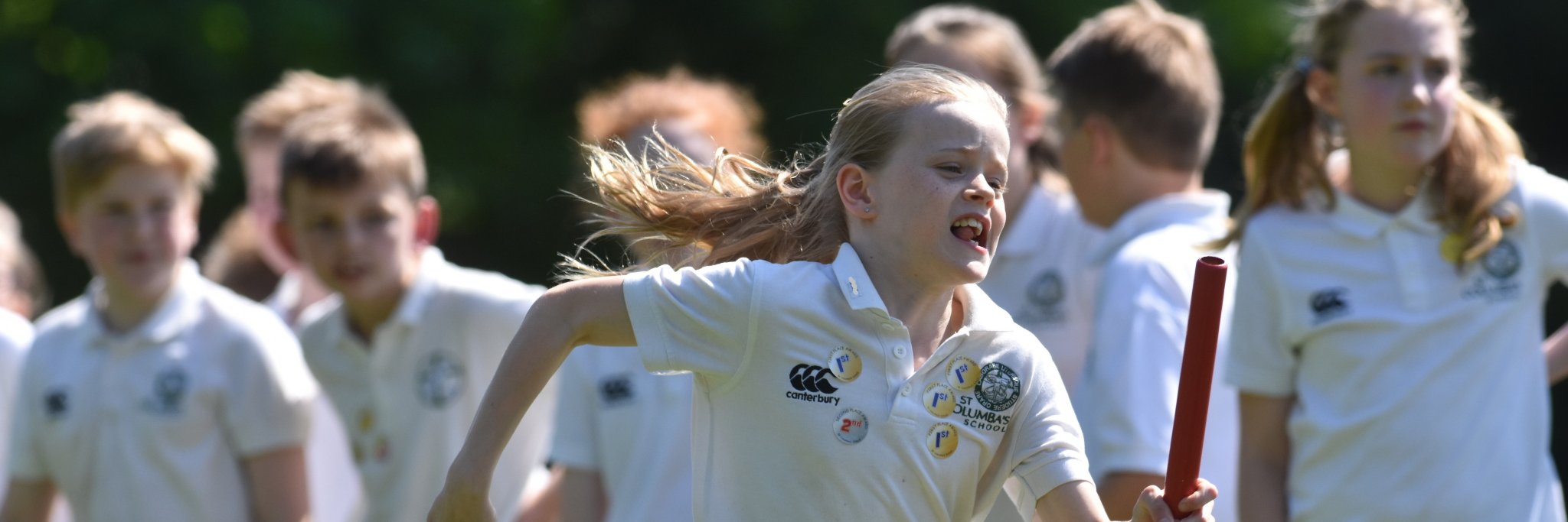 St Columba's School Sport banner